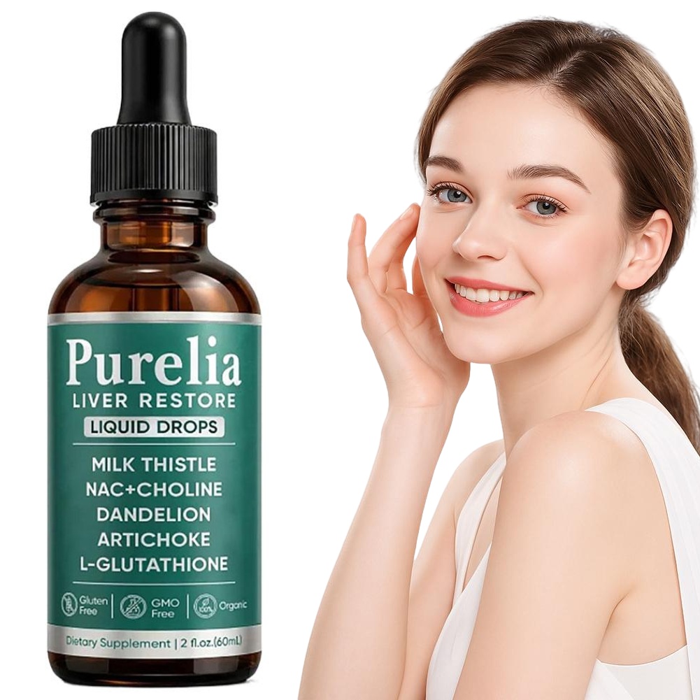 Herbal Wellness Liquid - Kruidenvloeistofsupplement 60ml Mariadistel NAC Choline Paardenbloem