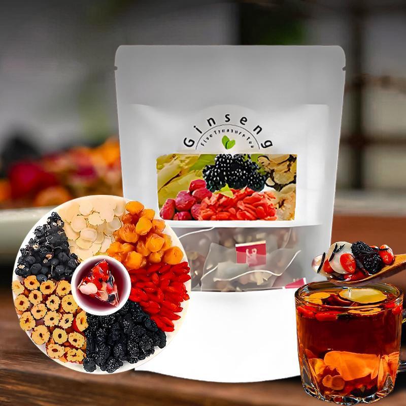 Herbal Wellness For You - Ginseng Vijf Schatten Thee Natuurlijke Energieboost