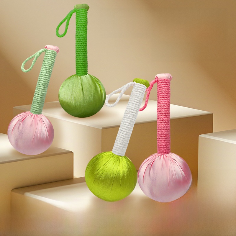Herbal Wellness Massage - Moxa Hammer Wellness Massage Tool Geborduurd