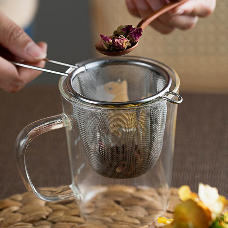 Herbal Wellness Products - Rvs Thee-ei Herbruikbare Thee Lek Filter