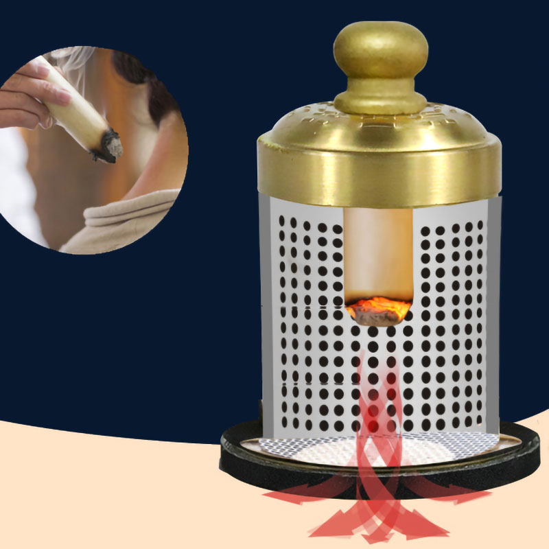 Herbal Wellness Massage - Rookloze Moxa Cilinder – Magnetisch Kruideninstrument