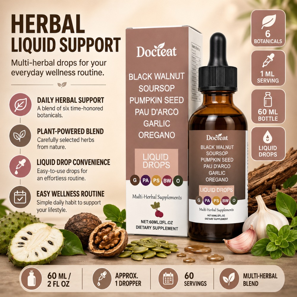 Docteat Black Walnut Soursop L - Herbal Wellness Liquid recensie en prijs