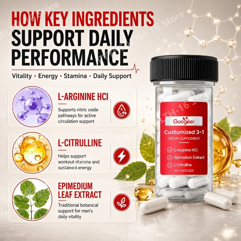 L-Arginine HCl met L-Citrullin - Herbal Wellness For You recensie en prijs