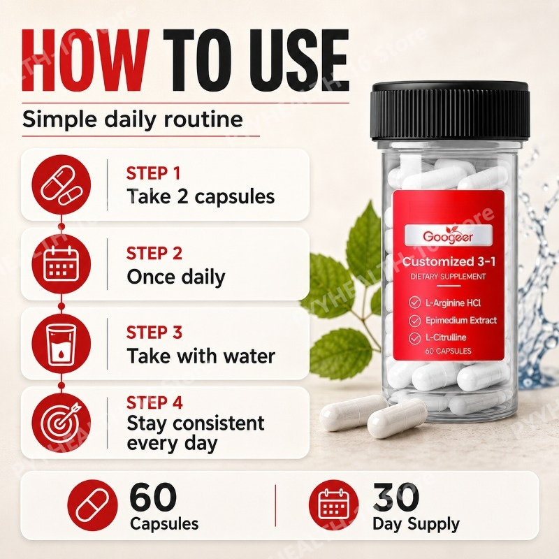 L-Arginine HCl met L-Citrullin - Herbal Wellness For You recensie en prijs