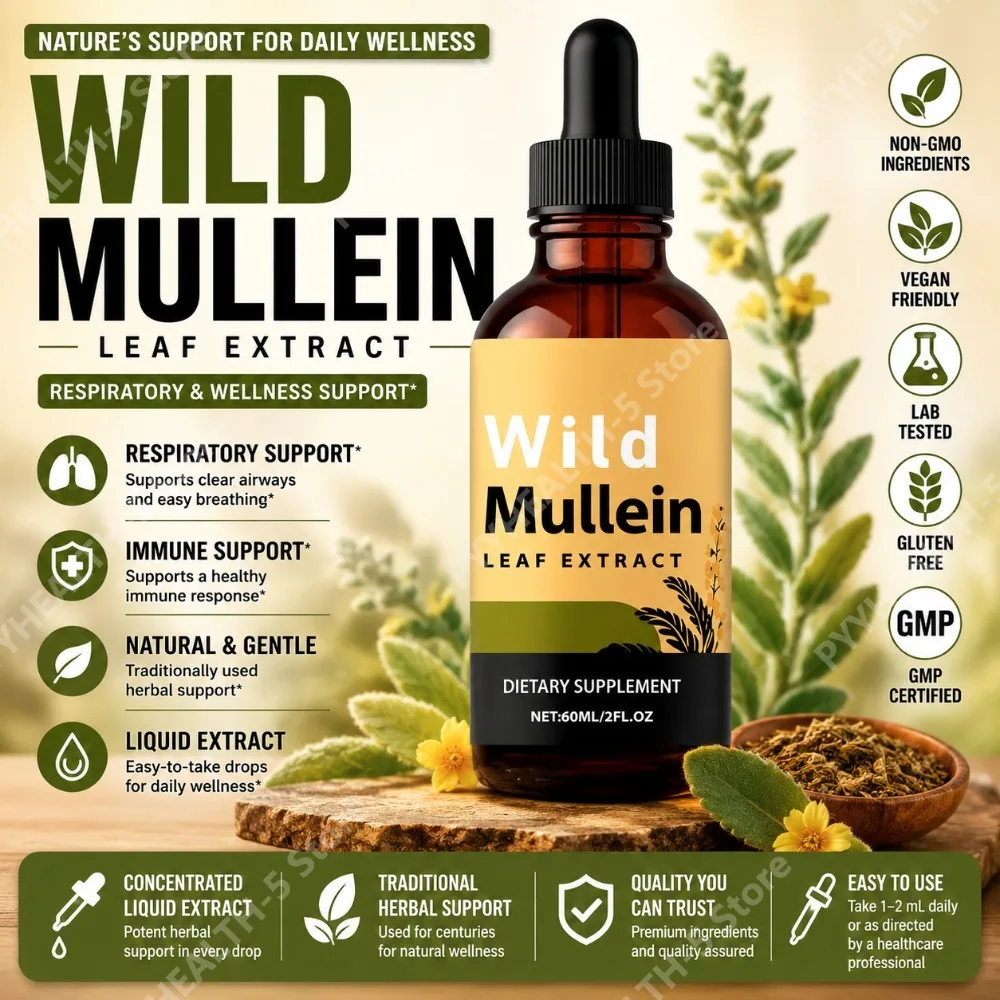 Wild Mullein Bladdruppels met  - Herbal Wellness For You recensie en prijs