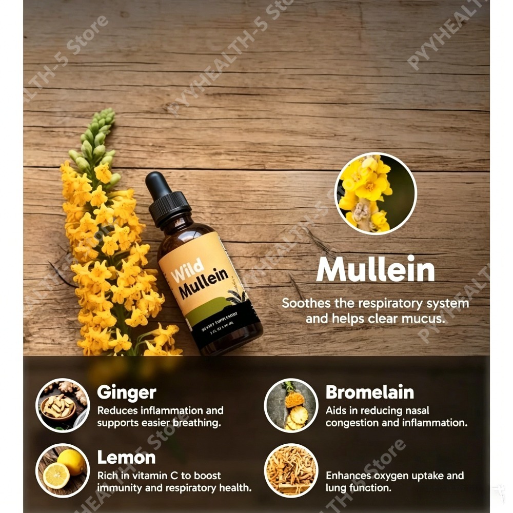 Wild Mullein Bladdruppels met  - Herbal Wellness For You recensie en prijs