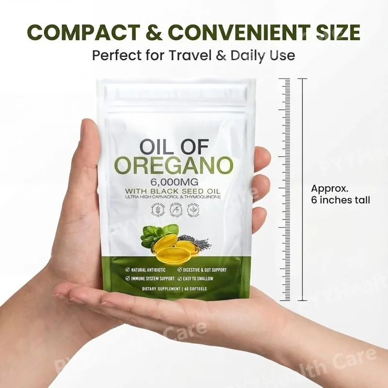 Oregano-olie met Zwarte Zaadol - Herbal Wellness For You recensie en prijs