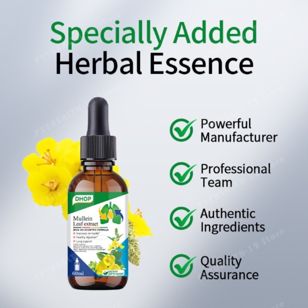 Mulleinblad Extract Druppels 6 - Herbal Wellness Liquid recensie en prijs