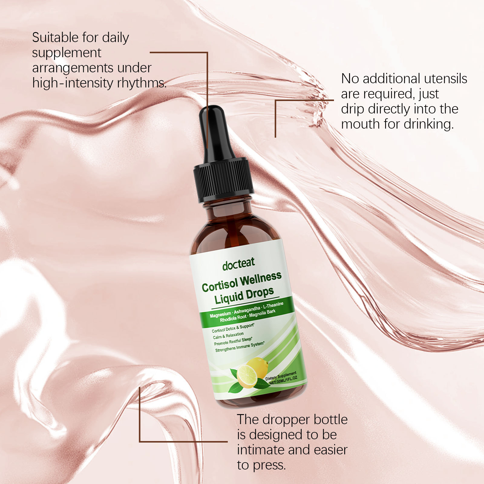 Vrouwen Cortisol Wellness Drup - Herbal Wellness Liquid recensie en prijs
