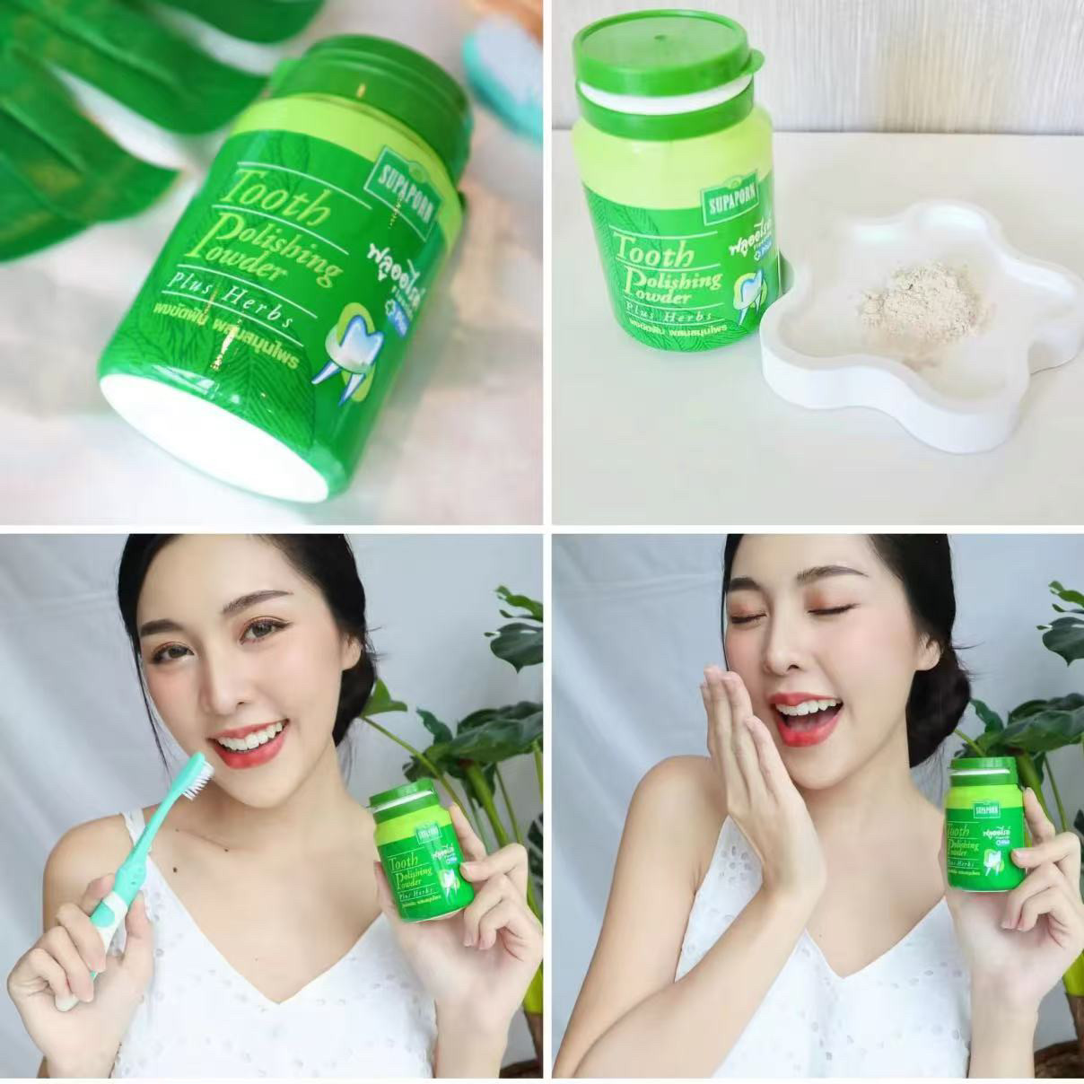 Thaise SUPAPORN Kruiden Tandpo - Herbal Wellness Products recensie en prijs