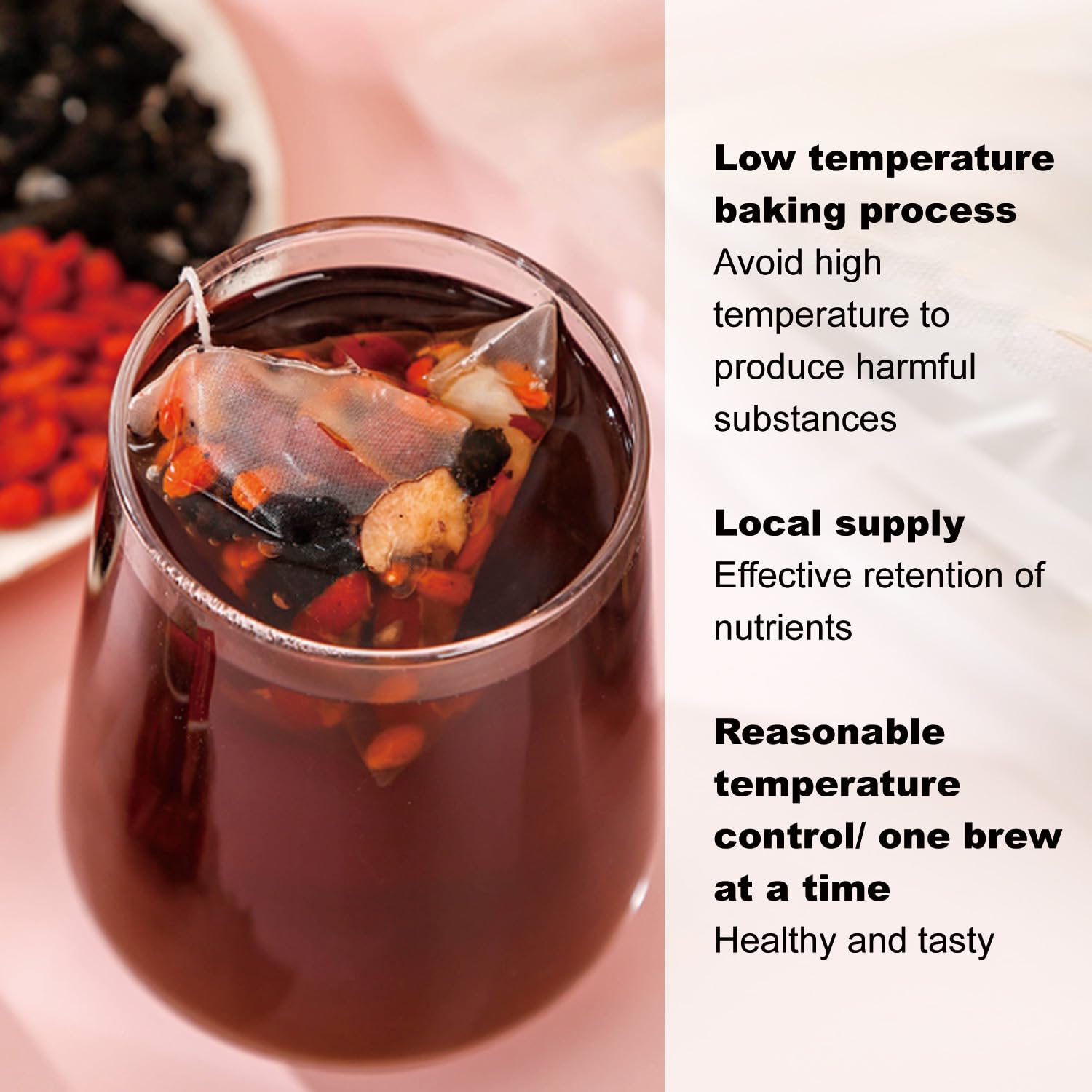 Ginseng Five Treasures Tea Nie - Herbal Wellness Products recensie en prijs