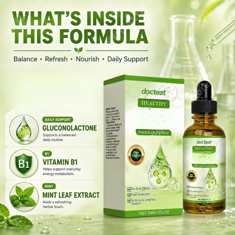 Muntbladextract & Vitamine B1  - Herbal Wellness Liquid recensie en prijs
